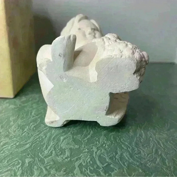 RUSS  Berrie Angels Of Love “Angel W Lamb” 5inch  CHERUB FIGURE (#15735) - Picture 7 of 8